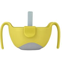 B. Box Bowl + Straw - Lemon Sherbet